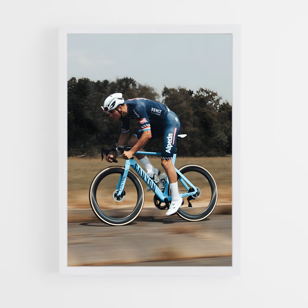 Poster Piste Libre – affiche Cyclisme (vue 3)
